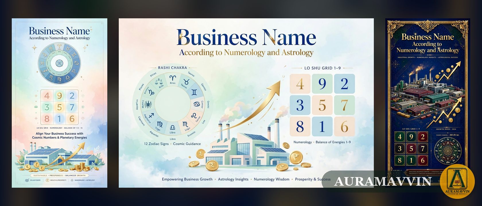 Business Name & Scientific Logo