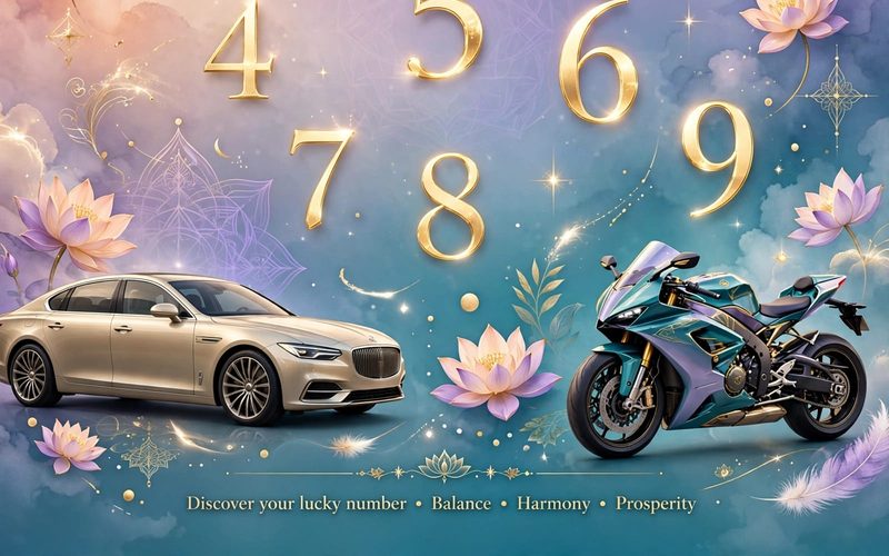 Lucky Vehicle Number Analysis